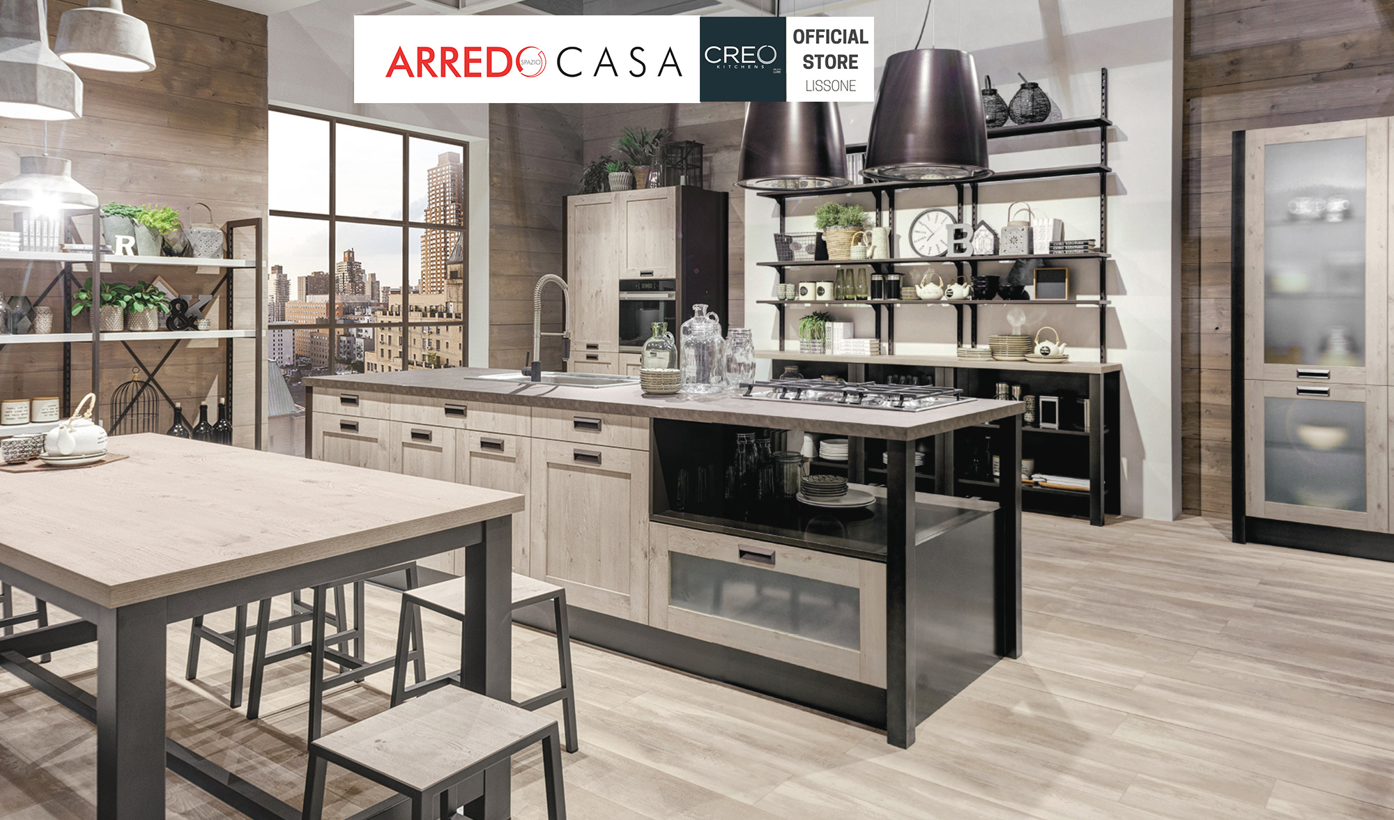 Cucina Kyra Telaio Di Creo Icona Di Stile Industrial Chic Arredo Spazio Casa